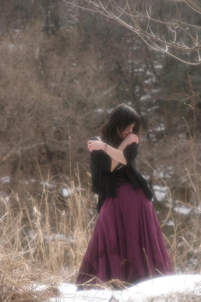 木枯らしの少女